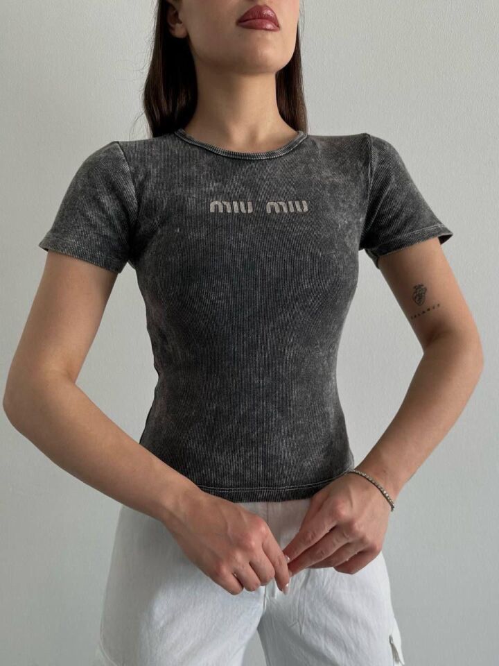Miu Miu Baskı Tişört